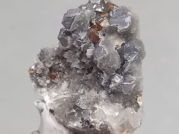 Galena from Hunan, China, individual mineral specimen view 3