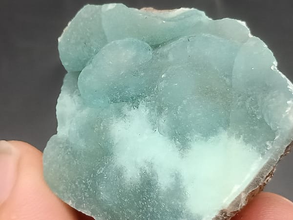 Hemimorphite from Yunnan, China, individual mineral specimen view 3
