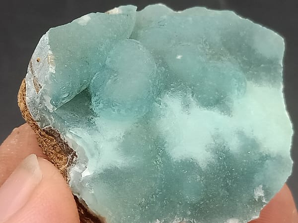 Hemimorphite from Yunnan, China, individual mineral specimen view 4
