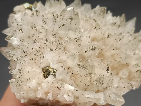 Calcite from Hunan, China, individual mineral specimen view 2