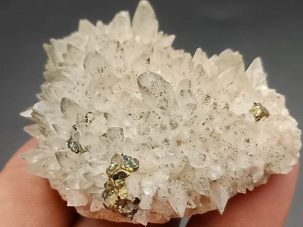 Calcite from Hunan, China, individual mineral specimen view 3