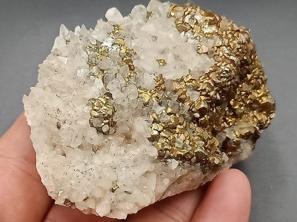 Pyrite from Hunan, China, individual mineral specimen view 2