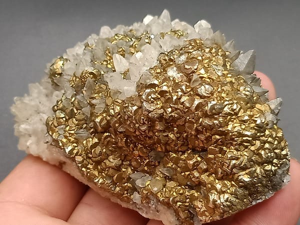 Pyrite from Hunan, China, individual mineral specimen view 3