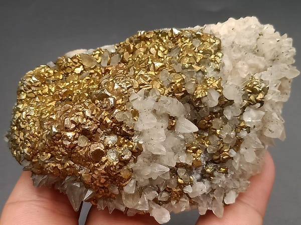 Pyrite from Hunan, China, individual mineral specimen view 4
