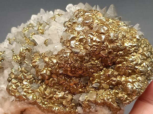 Pyrite from Hunan, China, individual mineral specimen view 5