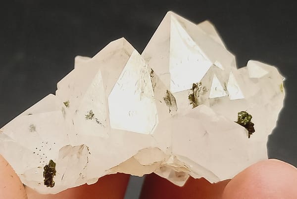 Quartz from Sichuan, China, individual mineral specimen view 3