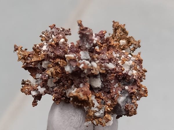 Native copper from Jiangxi, China, individual mineral specimen view 2