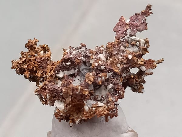 Native copper from Jiangxi, China, individual mineral specimen view 3