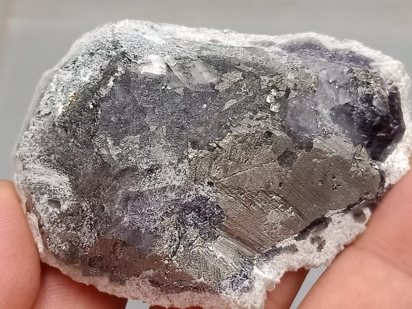 Fluorite from Inner Mongolia, China, individual mineral specimen view 6