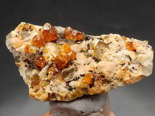 Garnet from Fujian, China, individual mineral specimen view 1