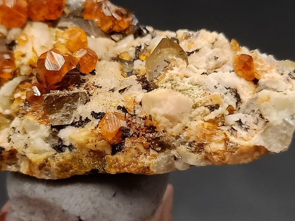 Garnet from Fujian, China, individual mineral specimen view 5