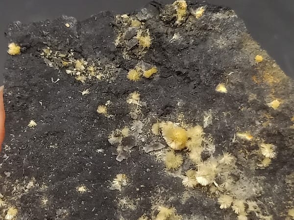 Stibiconite from Lengshuijiang, Hunan, China, individual mineral specimen view 4