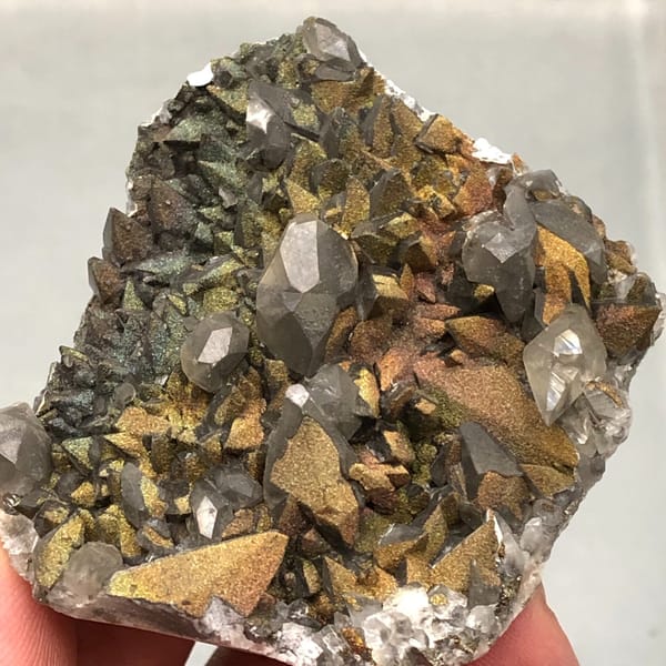 Pyrite from Hunan, China, individual mineral specimen view 2