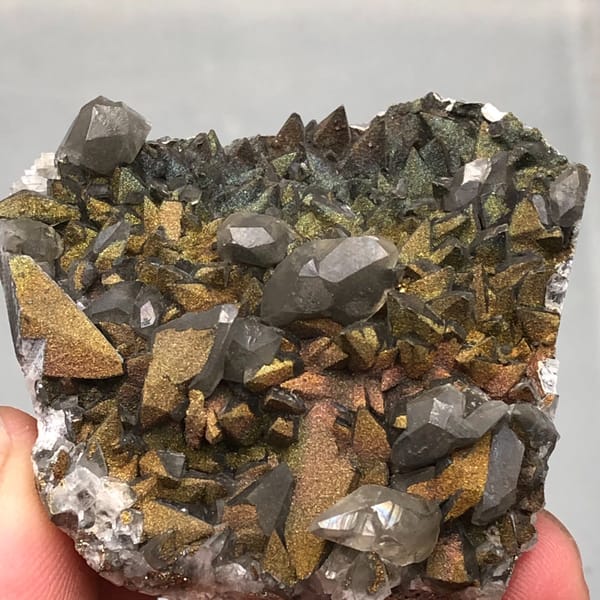 Pyrite from Hunan, China, individual mineral specimen view 4