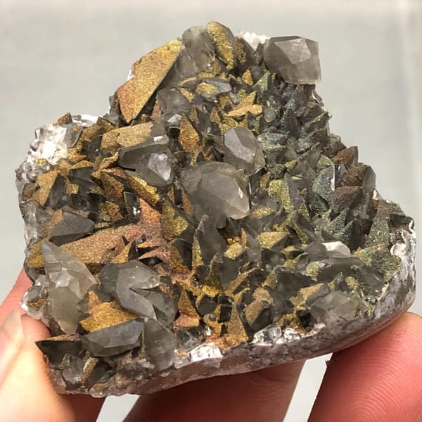 Pyrite from Hunan, China, individual mineral specimen view 5