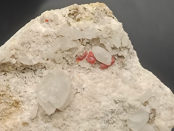 Calcite from Shimen, Hunan, China, individual mineral specimen view 3