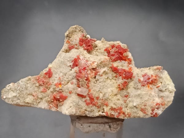 Calcite from Shimen, Hunan, China, individual mineral specimen view 8