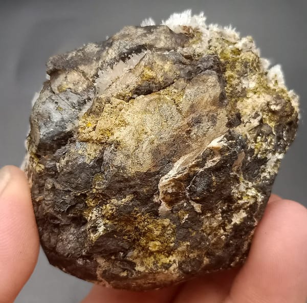 Aragonite from Fujian, China, individual mineral specimen view 5