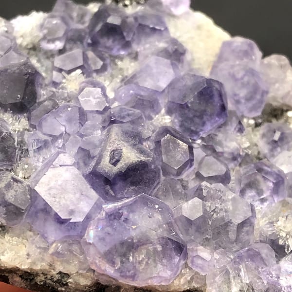 Fluorite from Fujian, China, individual mineral specimen view 2