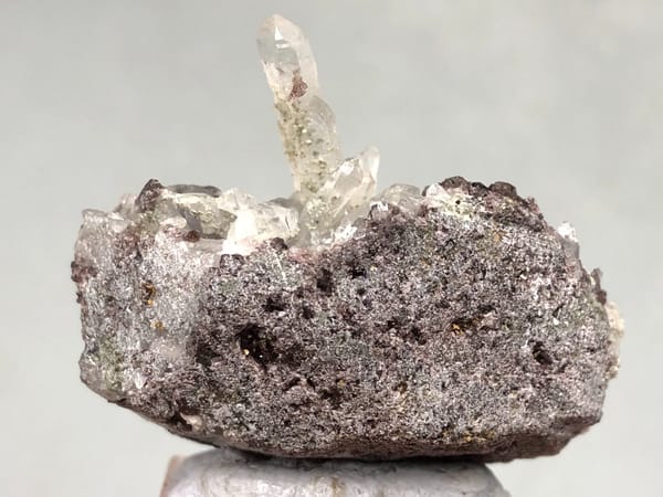 Axinite from Nandan, Guangxi, China, individual mineral specimen view 6