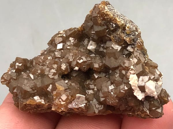Andradite from Inner Mongolia, China, individual mineral specimen view 1