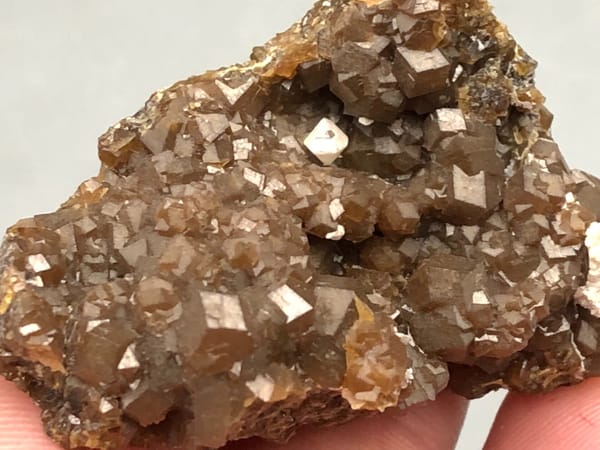 Andradite from Inner Mongolia, China, individual mineral specimen view 2
