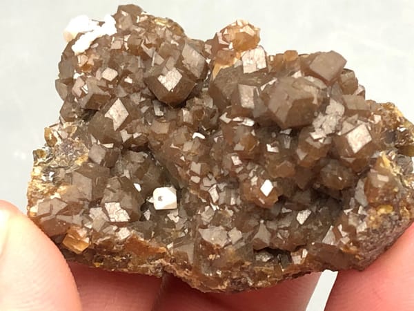 Andradite from Inner Mongolia, China, individual mineral specimen view 4