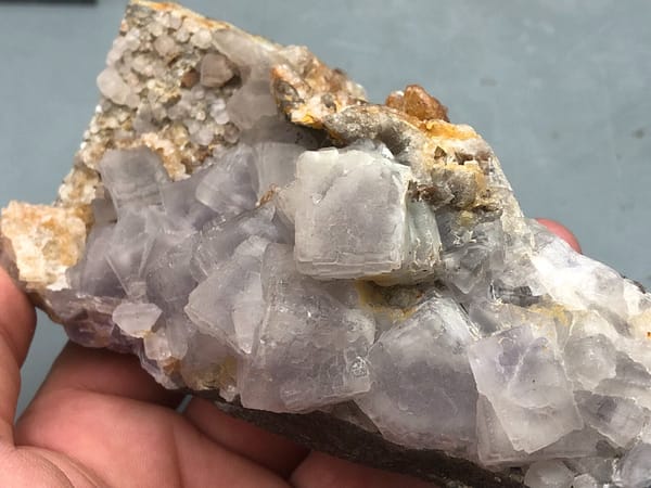 Fluorite from Yunnan, China, individual mineral specimen view 5