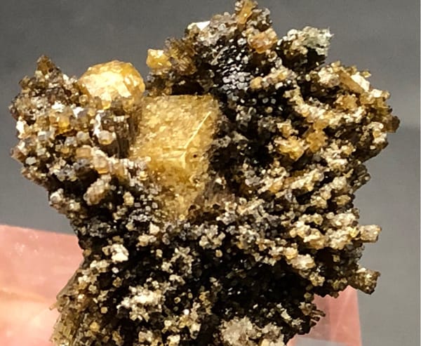 Andradite from Inner Mongolia, China, individual mineral specimen view 2