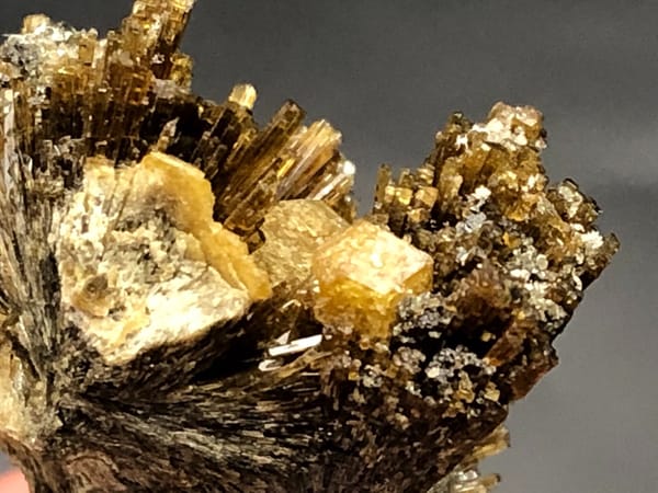 Andradite from Inner Mongolia, China, individual mineral specimen view 5