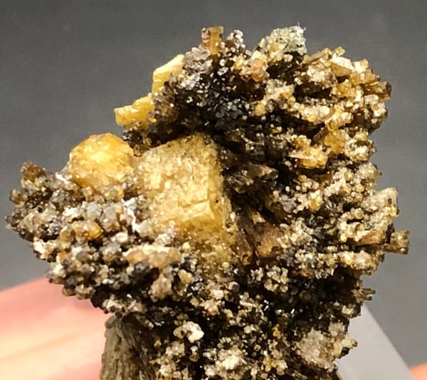 Andradite from Inner Mongolia, China, individual mineral specimen view 6