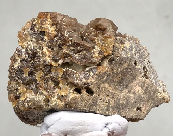 Garnet from Inner Mongolia, China, individual mineral specimen view 5