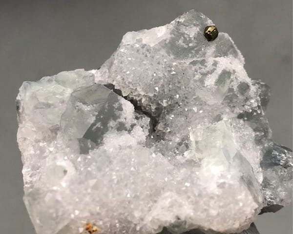 Pyrite from Fujian, China, individual mineral specimen view 3