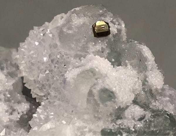 Pyrite from Fujian, China, individual mineral specimen view 4