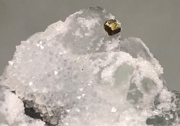 Pyrite from Fujian, China, individual mineral specimen view 5