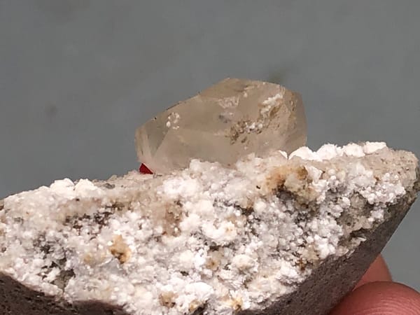 Calcite from Shimen, Hunan, China, individual mineral specimen view 6