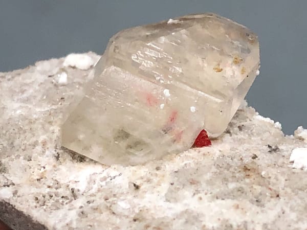 Calcite from Shimen, Hunan, China, individual mineral specimen view 7