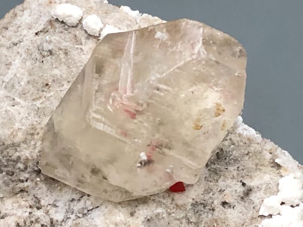 Calcite from Shimen, Hunan, China, individual mineral specimen view 8