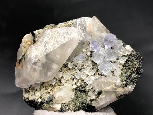 Fluorite from Fujian, China, individual mineral specimen view 1