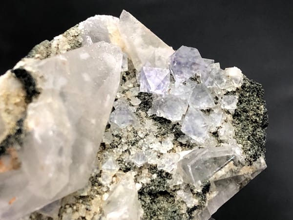 Fluorite from Fujian, China, individual mineral specimen view 2