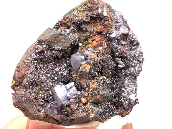 Cuprite from Anhui, China, individual mineral specimen view 5