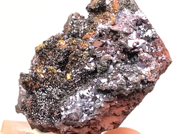 Cuprite from Anhui, China, individual mineral specimen view 6