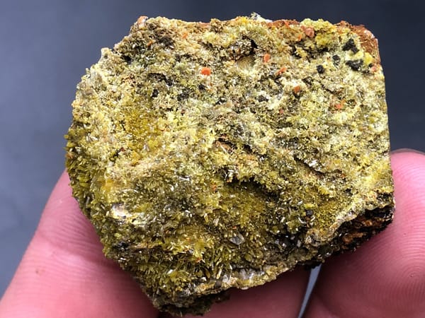 Pyromorphite from Guilin, Guangxi, China, individual mineral specimen view 1