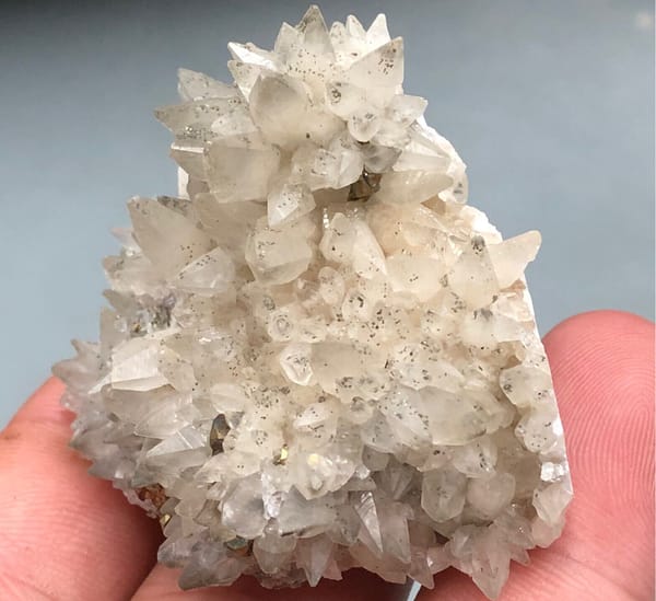 Calcite from Hunan, China, individual mineral specimen view 2
