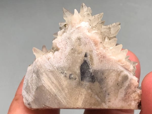 Calcite from Hunan, China, individual mineral specimen view 5