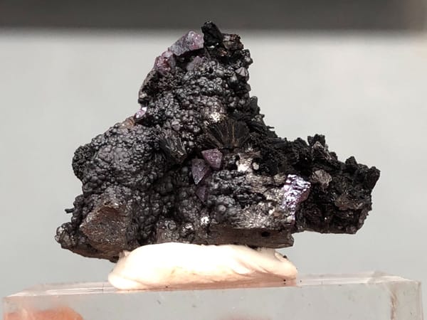 Hematite from Anhui, China, individual mineral specimen view 1