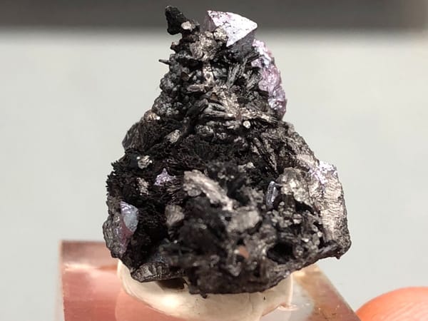 Hematite from Anhui, China, individual mineral specimen view 3