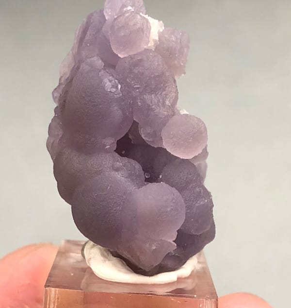 Fluorite from Henan, China, individual mineral specimen view 4