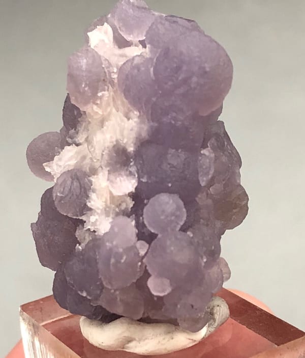 Fluorite from Henan, China, individual mineral specimen view 5