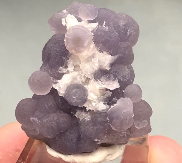 Fluorite from Henan, China, individual mineral specimen view 7